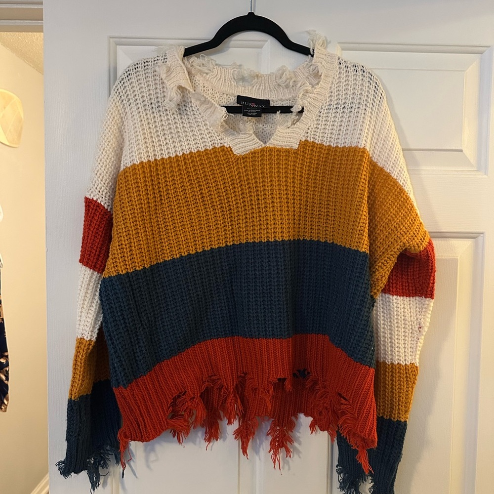 Runway Distressed Sweater